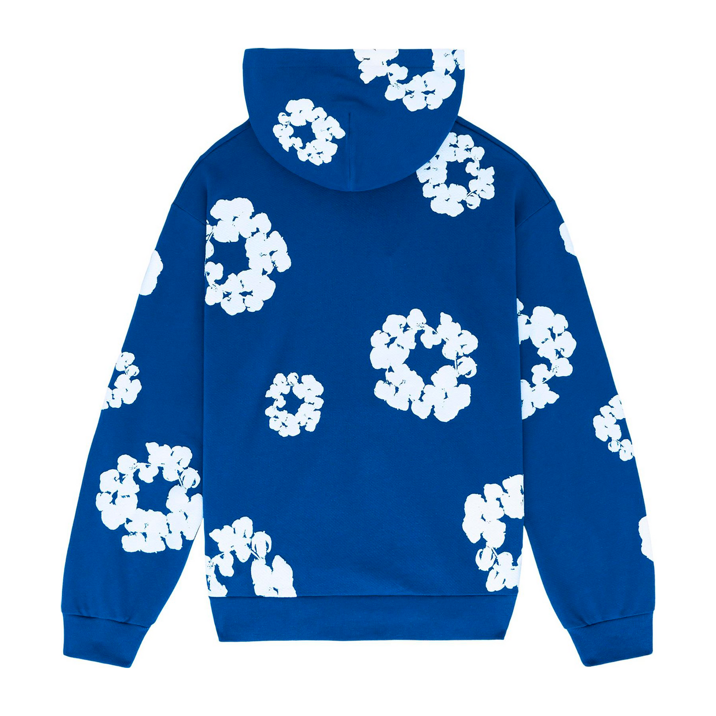 Denim Tears Hoodie The Cotton Wreath Sweatshirt "Royal Blue"