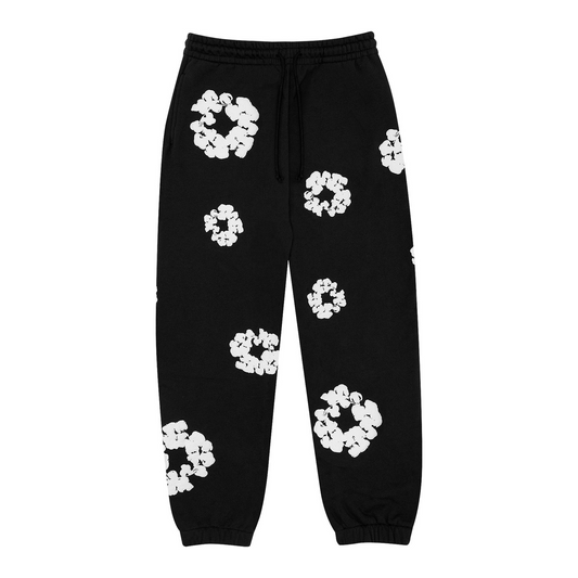 Denim Tears The Cotton Wreath Sweatpants "Black"