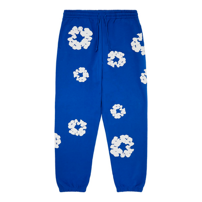 Denim Tears The Cotton Wreath Sweatpants "Royal Blue"