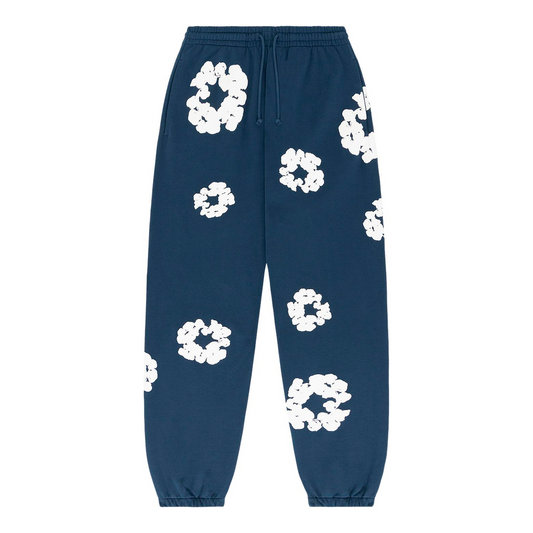 Denim Tears The Cotton Wreath Sweatpants "Navy"