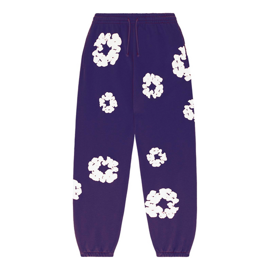 Denim Tears The Cotton Wreath Sweatpants "Purple"