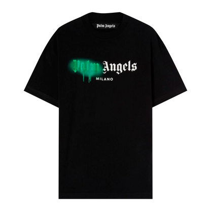 Palm Angels Milano Sprayed Tee "Green"