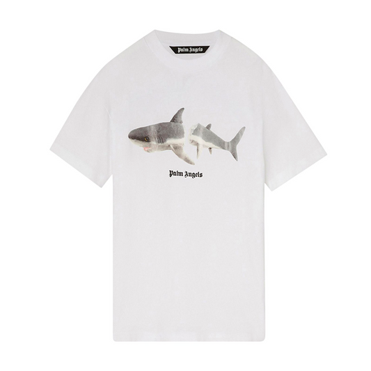 Palm Angels Shark Tee "White"