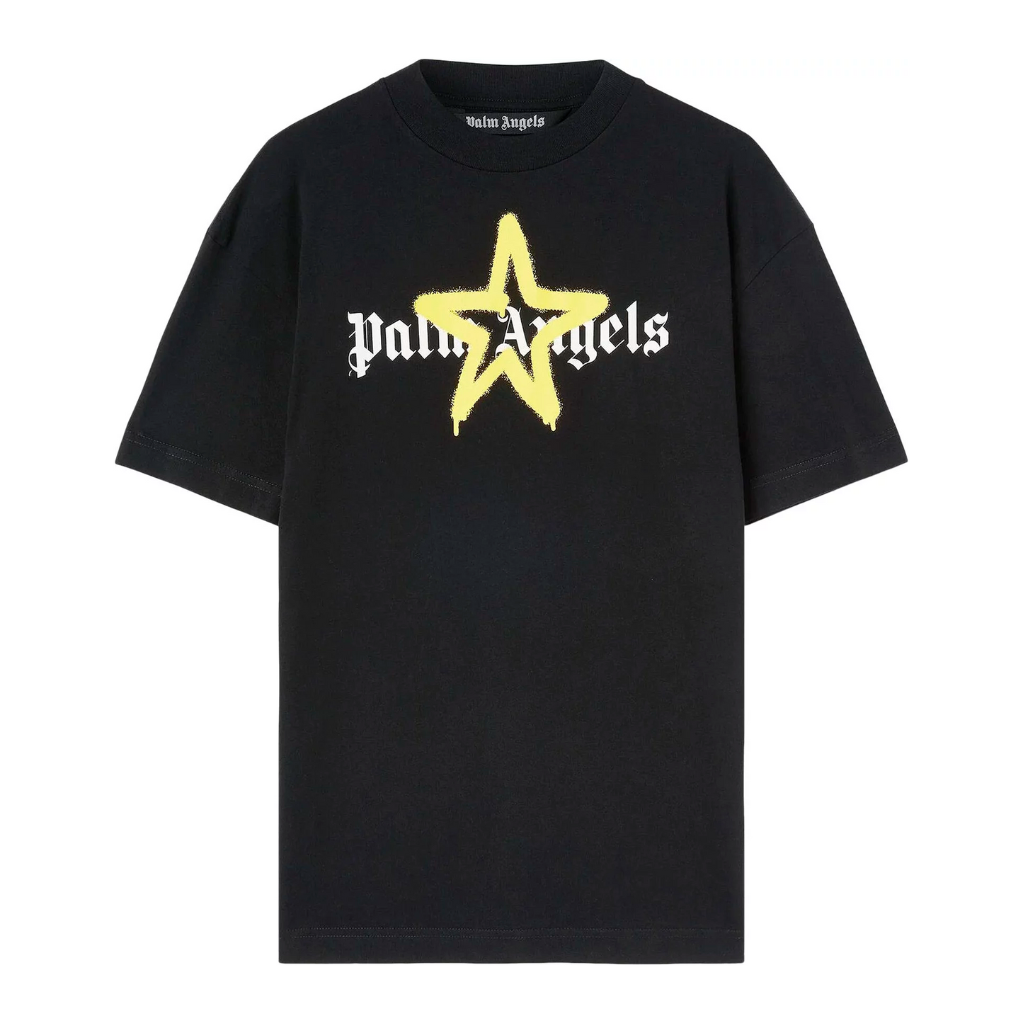 Palm Angels Star Sprayed Tee "Yellow"