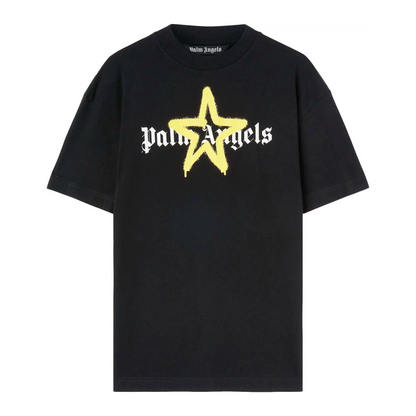 Palm Angels Star Sprayed Tee "Yellow"