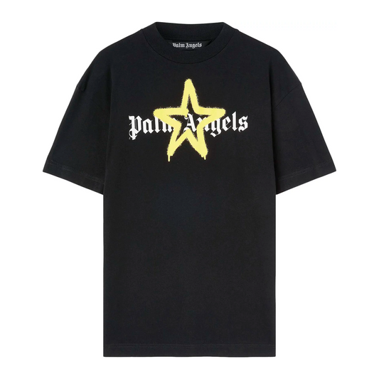 Palm Angels Star Sprayed Tee "Yellow"