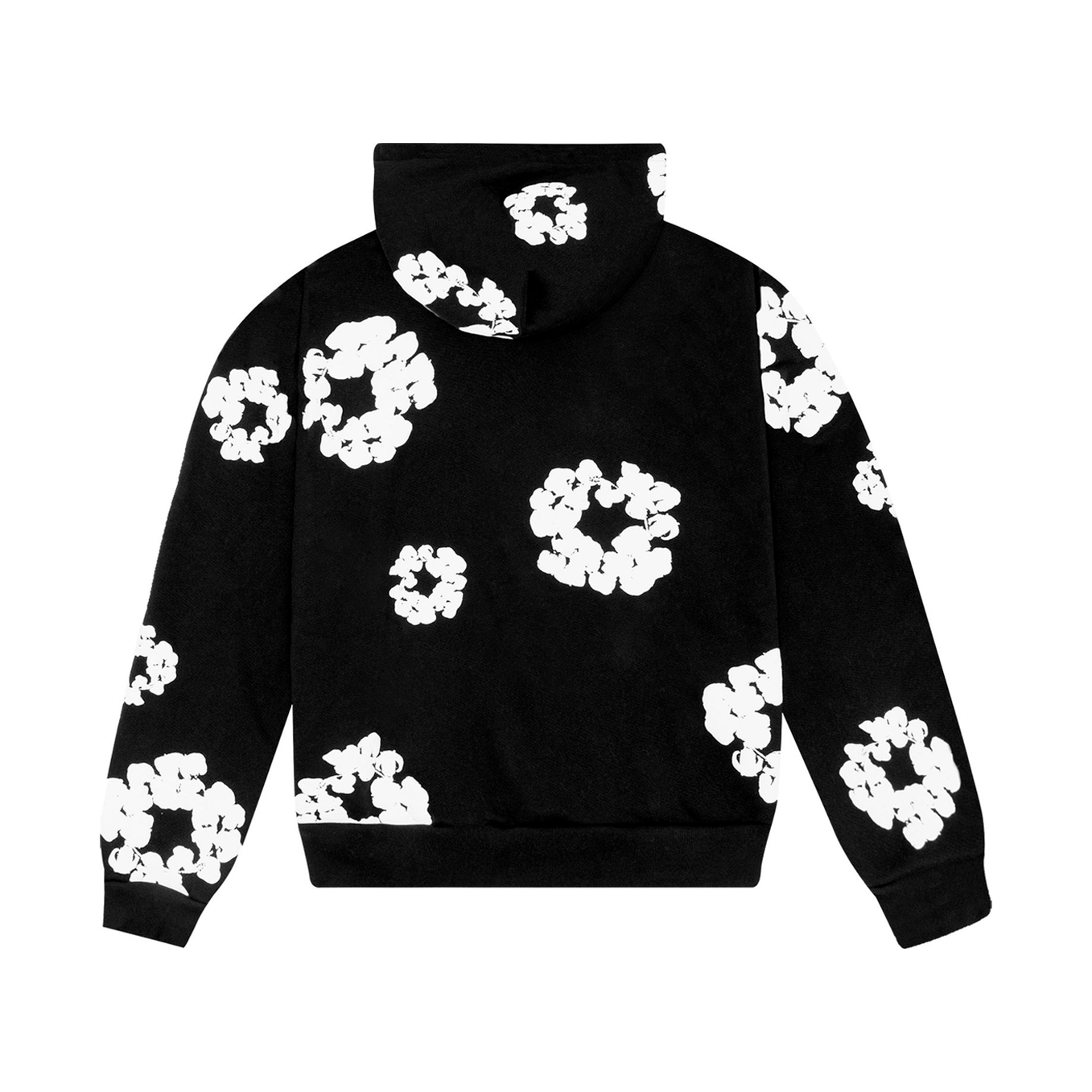 Denim Tears Hoodie The Cotton Wreath Sweatshirt "Black"