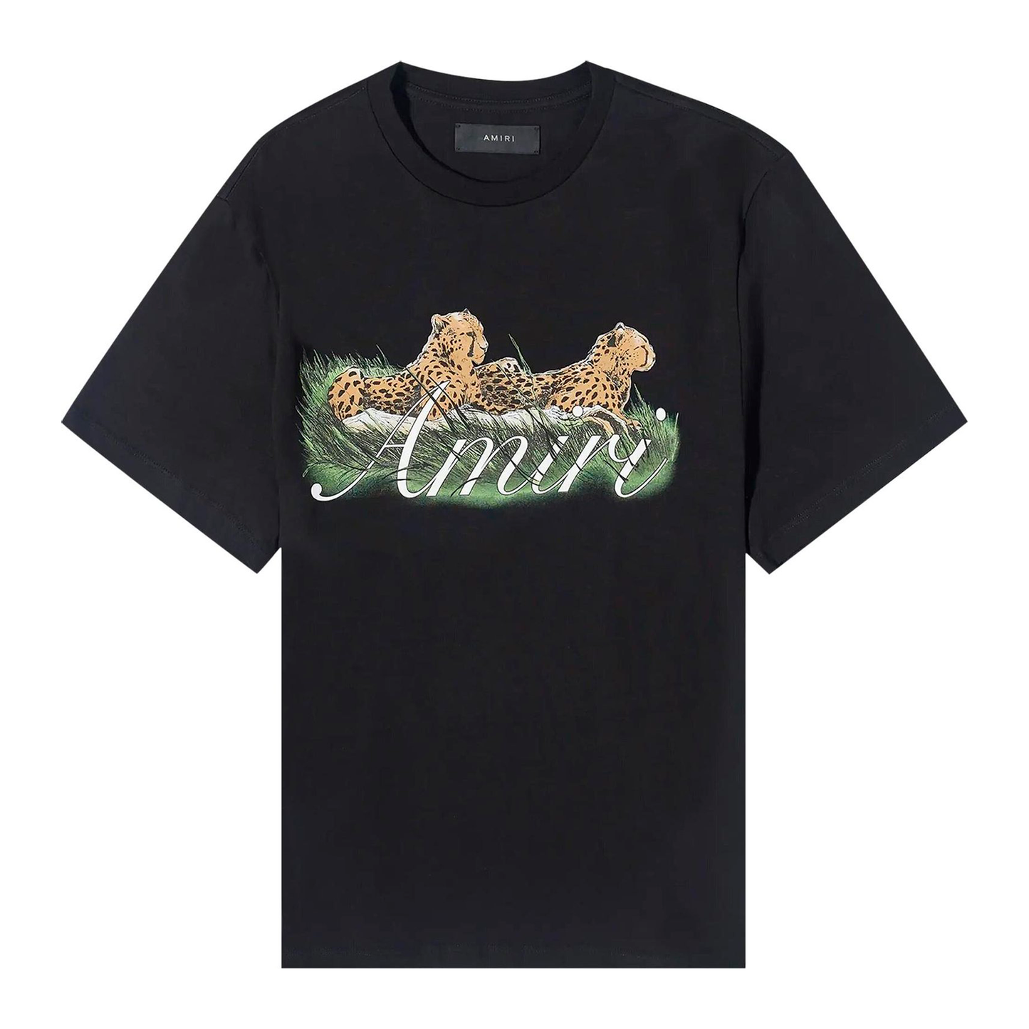 Amiri Cheetah Graphic Tee