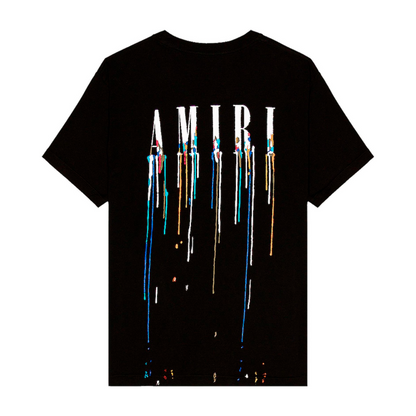 Amiri Paint Drip Logo Tee