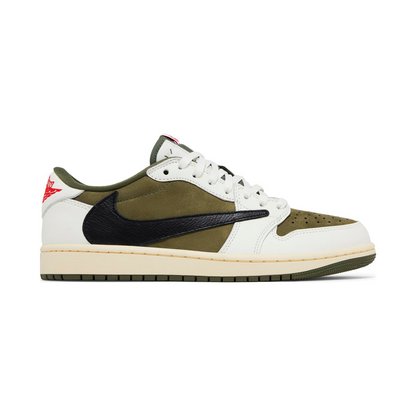 Air Jordan 1 Retro Low OG  SP x Travis Scott "Reverse Olive"