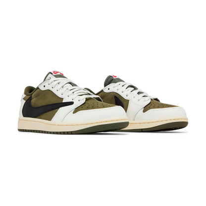 Air Jordan 1 Retro Low OG  SP x Travis Scott "Reverse Olive"