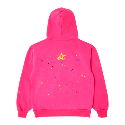 Sp5der P*nk V2 Hoodie "Pink"