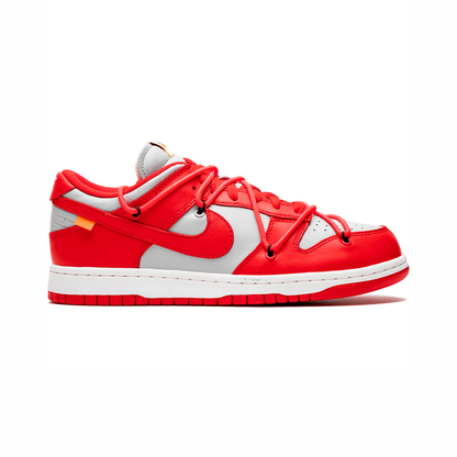 Nike Dunk Low X Off White "University Red"