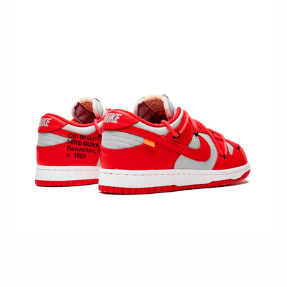 Nike Dunk Low X Off White "University Red"