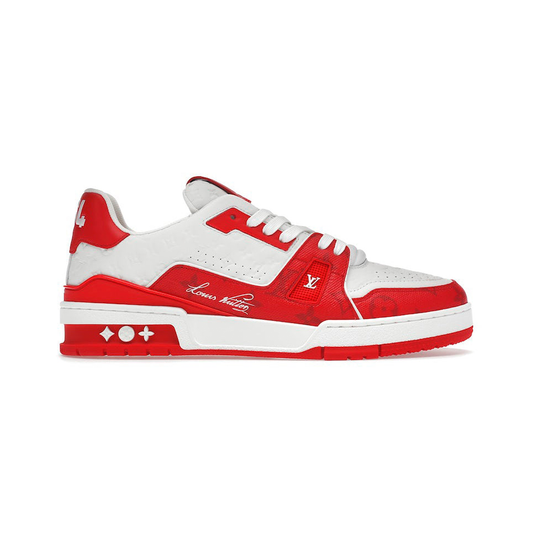 Louis Vuitton LV Trainer #54 Signature Red